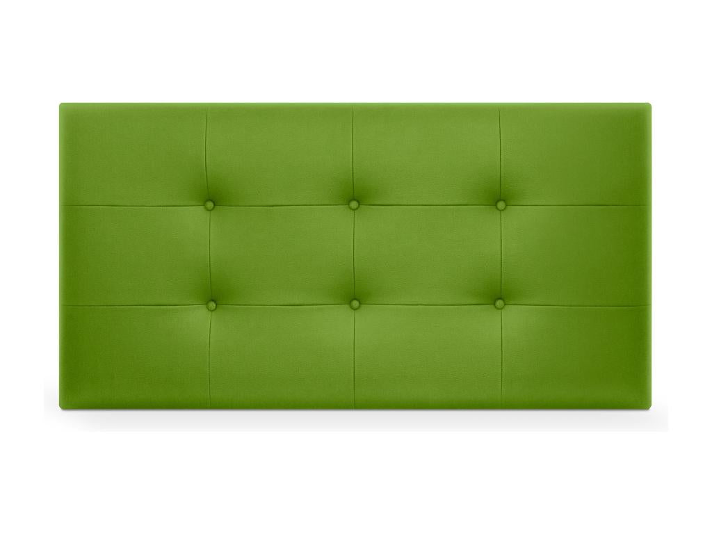 Artigeo Tête de lit en Similicuir Capitonné 105x60cm Lits 105 - Vert FZZM60049