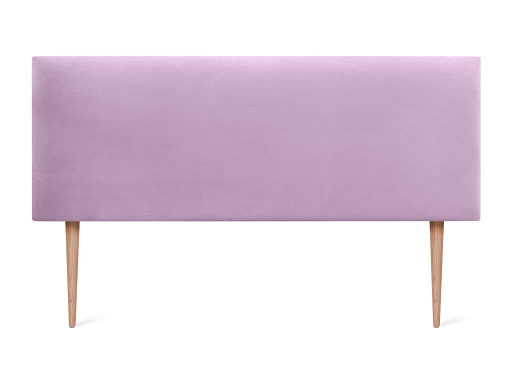 Artigeo Headboard Velvet Smooth 150x105 with Legs of Bed 150/160 - Pink PUHV23605