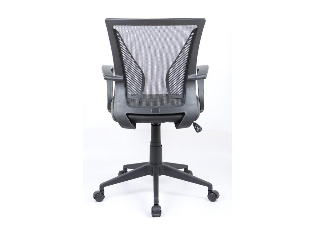 Chaise de bureau Artigeo chaise de bureau chaise jeune chaise pivotante chaise de bureau chaise visiteur Offilo PU noir ROZI12709