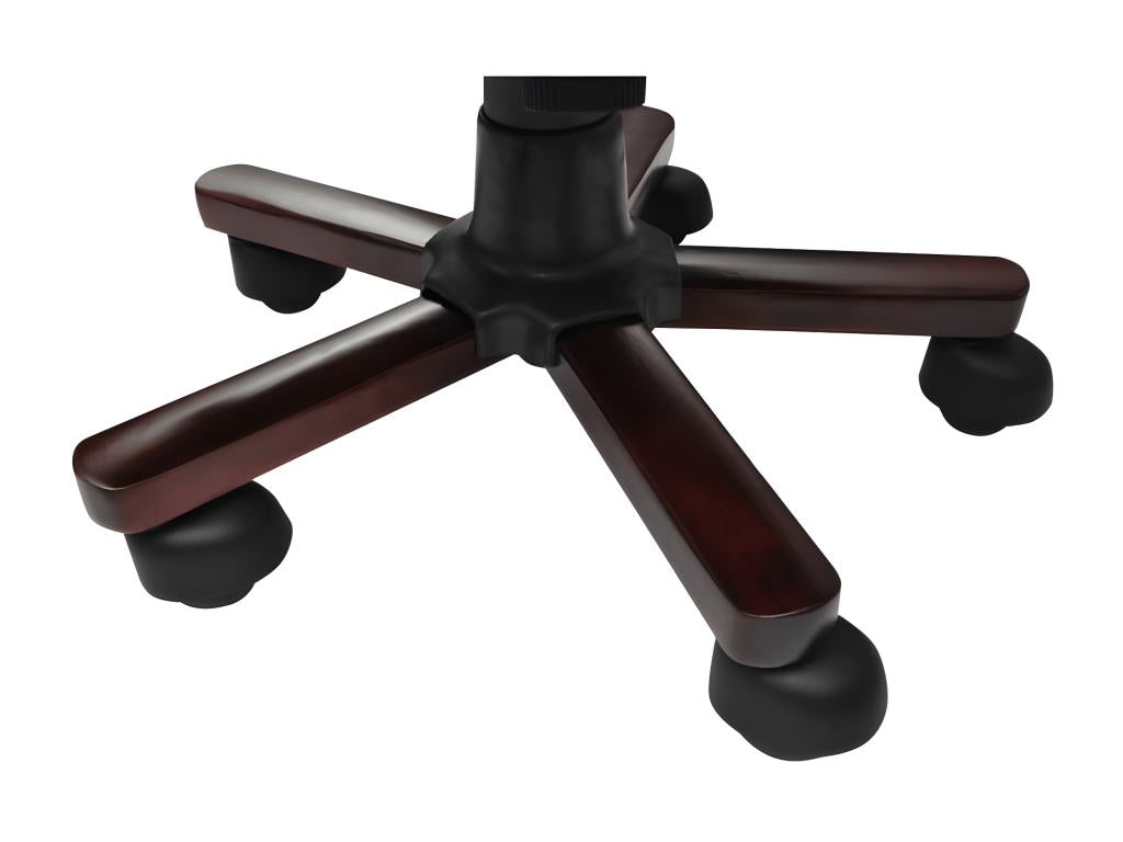 Chaise de bureau pivotante Blanc WPBG97167