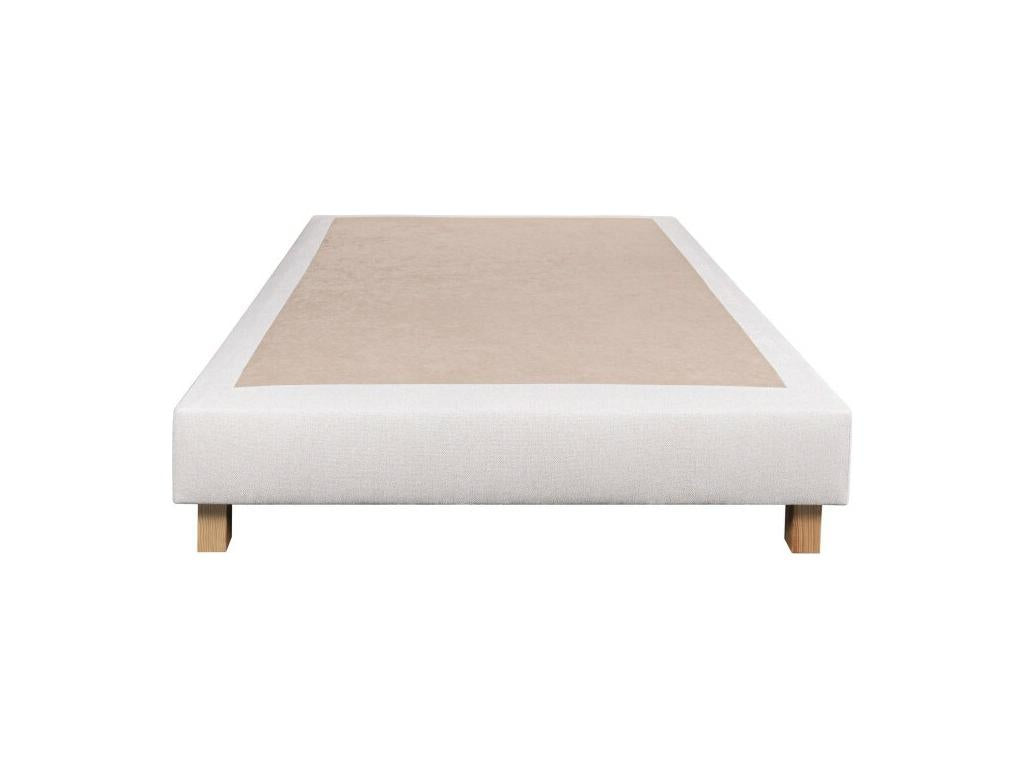 Ensemble Matelas Rêverie 30 cm mousses haute densité ferme face été/hiver sommier beige ep20cm oreiller couette Tête de Lit 140x200cm QWPB01469