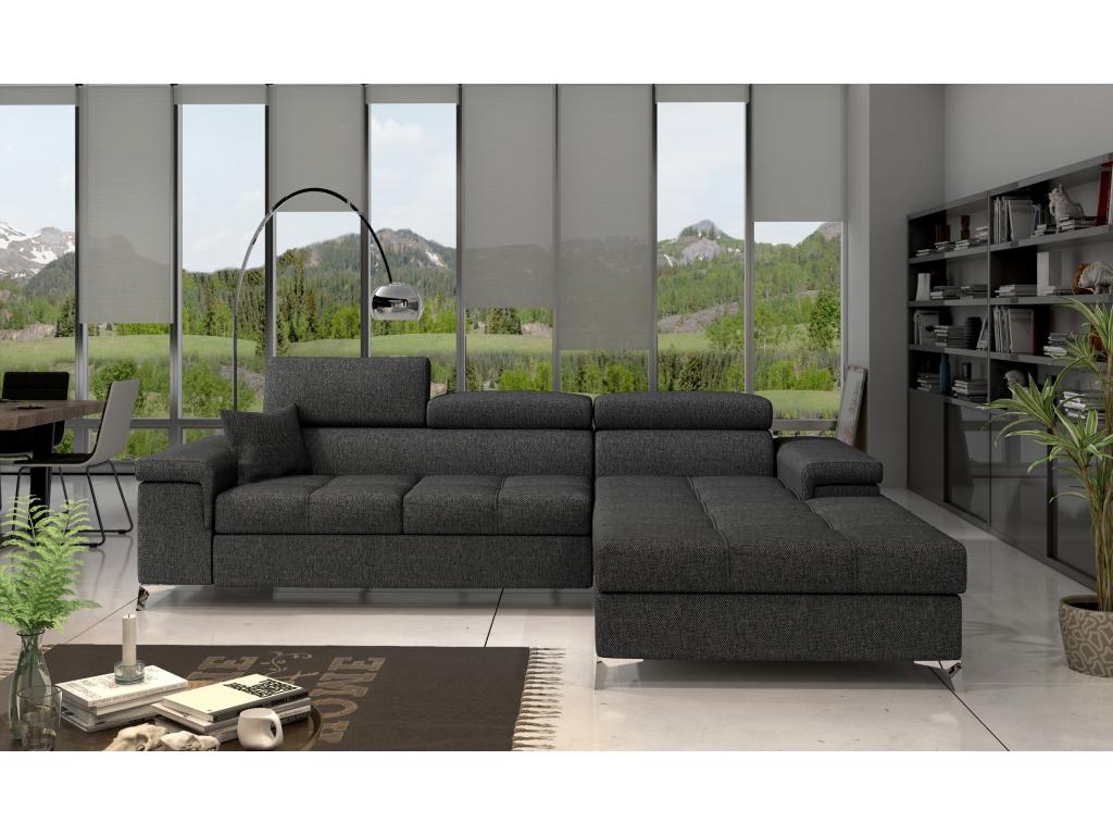 Canapé Cosymeub R/Tissu-Anthracite OJKZ22396