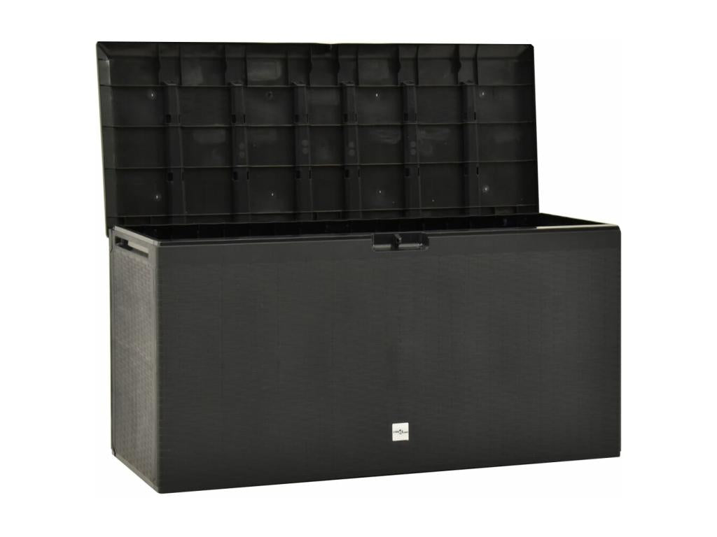 Artigeo Premium - Garden storage box Anthracite 114x47x60 cm DNLE67831