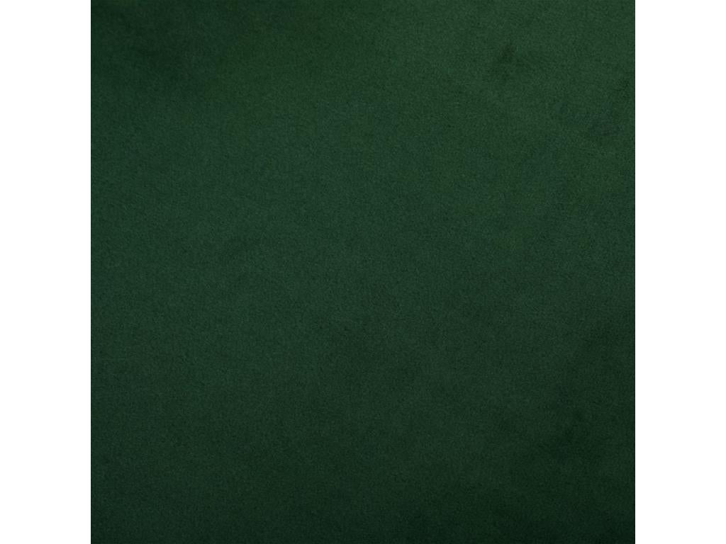 Chaise à bascule Vert foncé Velours LRRC14887