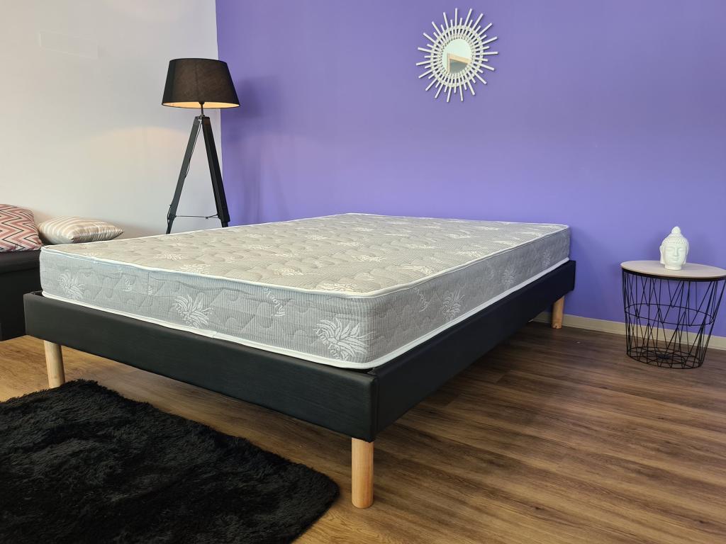 Matelas 90x190x19cm alèse oreiller Artigeo-une Face Soutien Souple Et Une Face Soutien Ferme TSWF06636