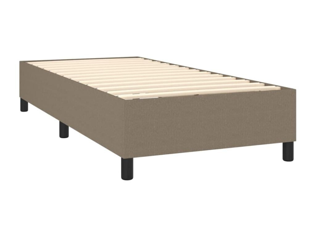 Lit à sommier tapissier avec matelas Artigeo 90x200 cm Tissu OGAO13885