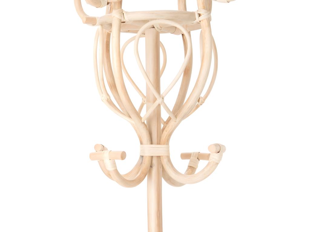 Portes manteaux Perroquet en rotin 198cm JNRT74025