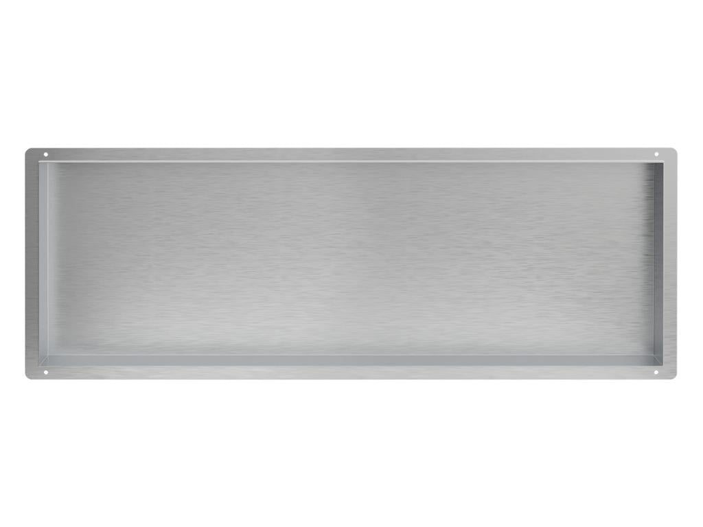 Niche murale de douche Tablette de douche en acier inoxydable Étagère de douche PGZF86141