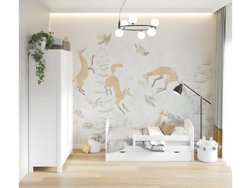 Lit Enfant Chezlova KSB001 90x163x70 Blanc RWAC50894