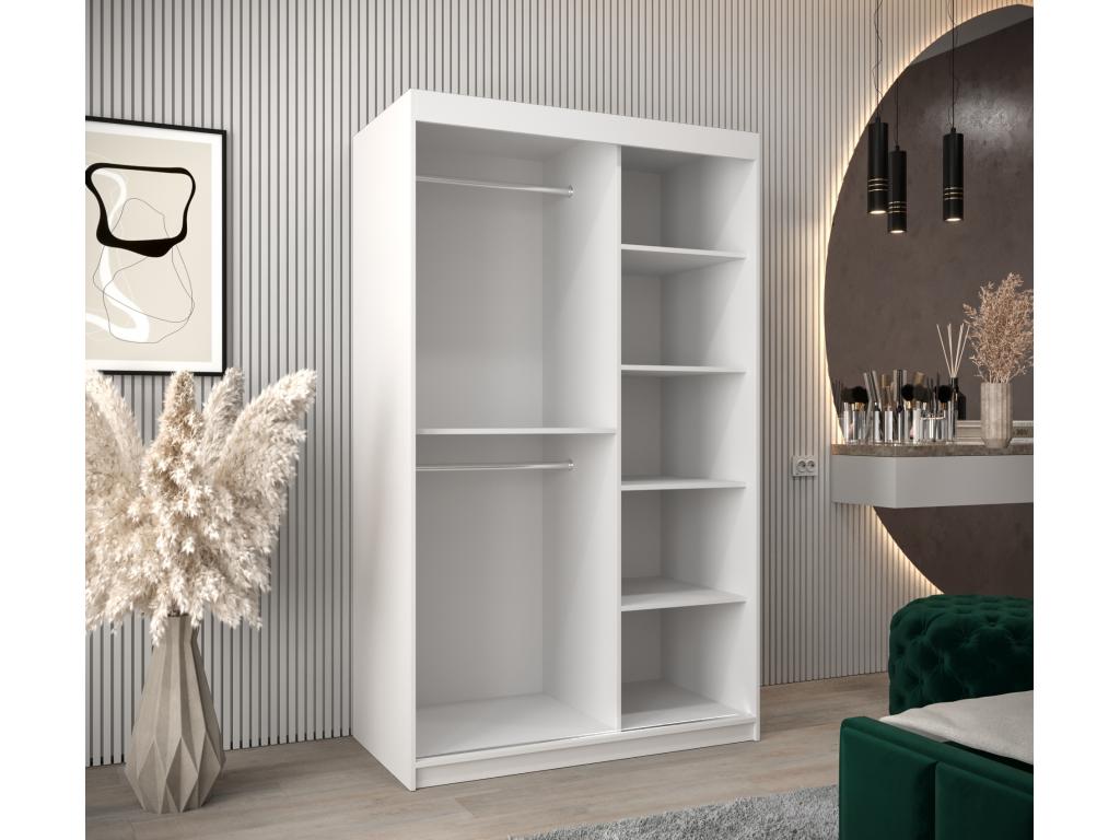 ARMOIRE Artigeo 2 À PORTES COULISSANTES 200/120/62 2 Portes Blanc/Artigeo AXDK67006