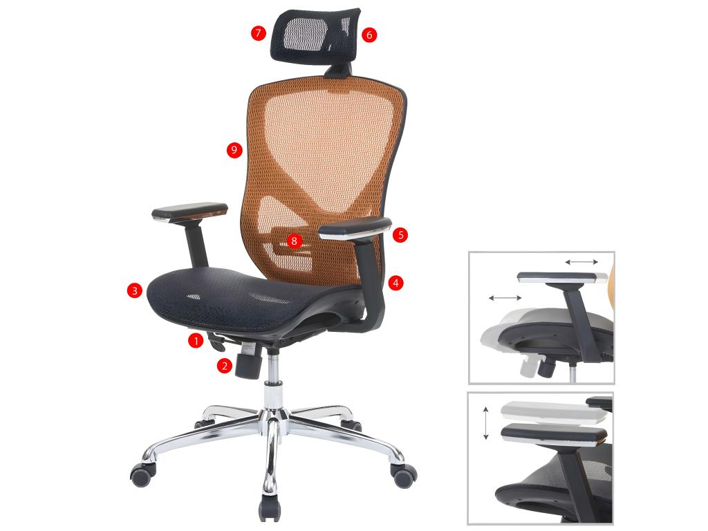 Chaise de bureau Artigeo-A61 noir/Artigeo SPIM77664