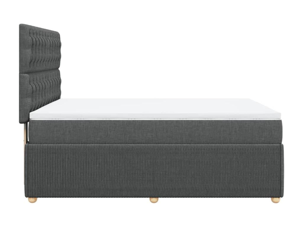 Bed base Artigeo of bed with mattress Gray dark 140x190cm Fabric RYTE34998