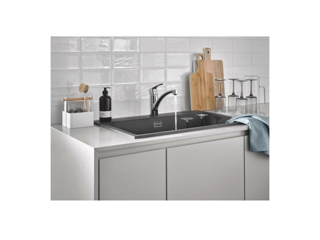 Cosymeub QUICKFIX Start Robinet de cuisine evier Start rotation 140? robinet de cuisine Cosymeub 30530002 BOXL07491