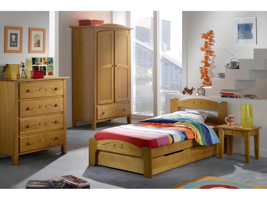 grande commode avec gravure Artigeo - blanc uni SLJO31034