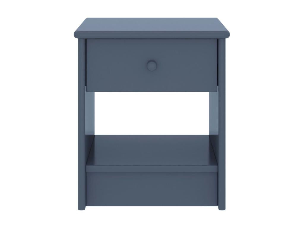 Table de chevet Gris clair 35x30x40 Bois de pin massif 2 BDMP14565