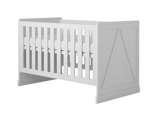 Lit bébé évolutif et Commode à langer Marie Blanc JACW28893