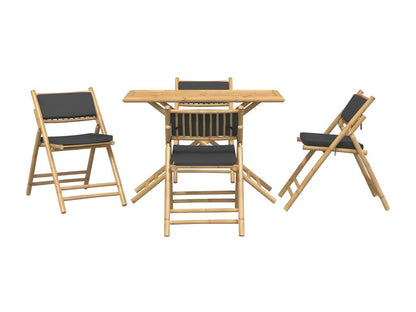 Ensemble de Artigeo pliante 5 pcs et coussins gris foncé Artigeo PSMY47505