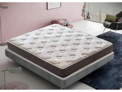 Matelas Mousse - Accueil Mémoire De Forme - Réversible - Rigidité H3 150x200 cm ZTKX93357