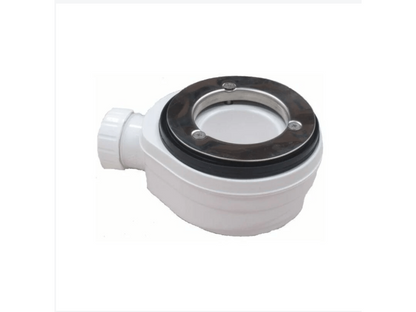 Receveur de Douche 95x170 cm Ligne Artigeo Extra Fin Gris Clair Ral 7035 en Résine Synthétique et Poudre de Marbre Avec Drain Libre VJHP82240