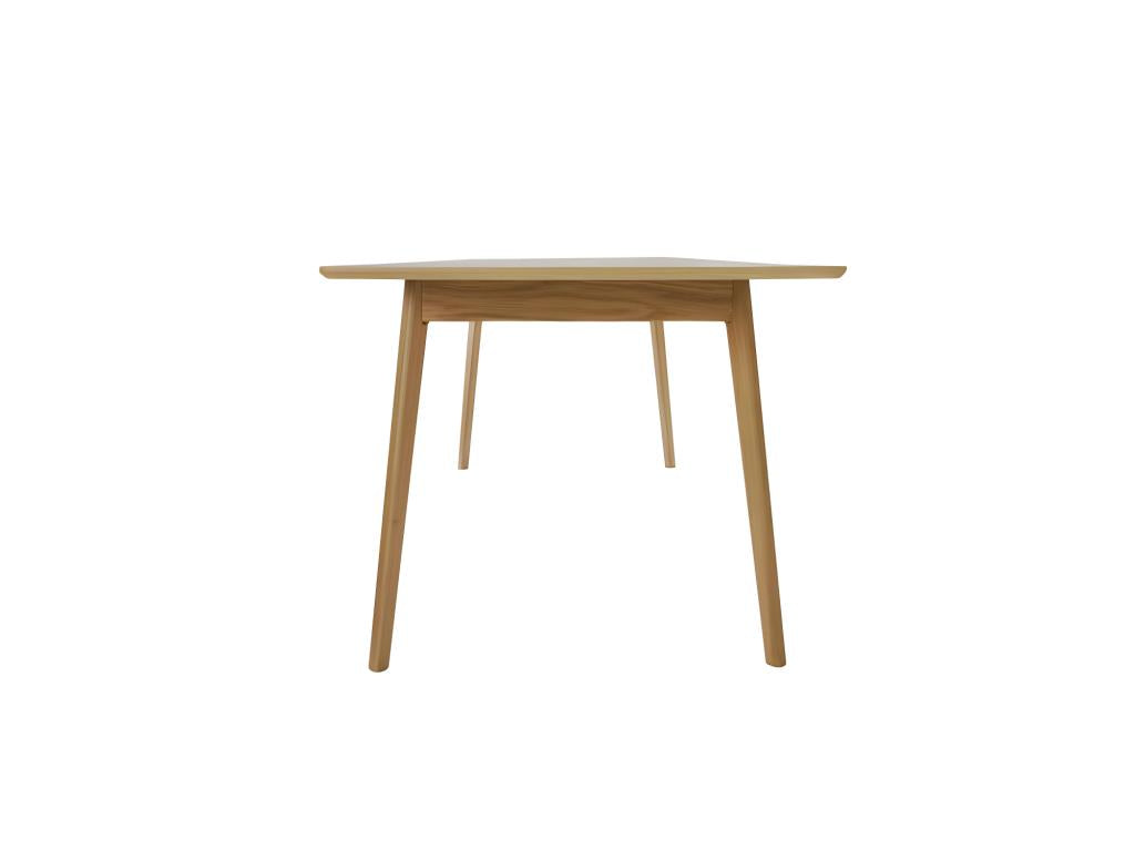 Cosymeub - Table à manger extensible 4 à 8 personnes 150-200x80cm - Bois clair DXOC30473