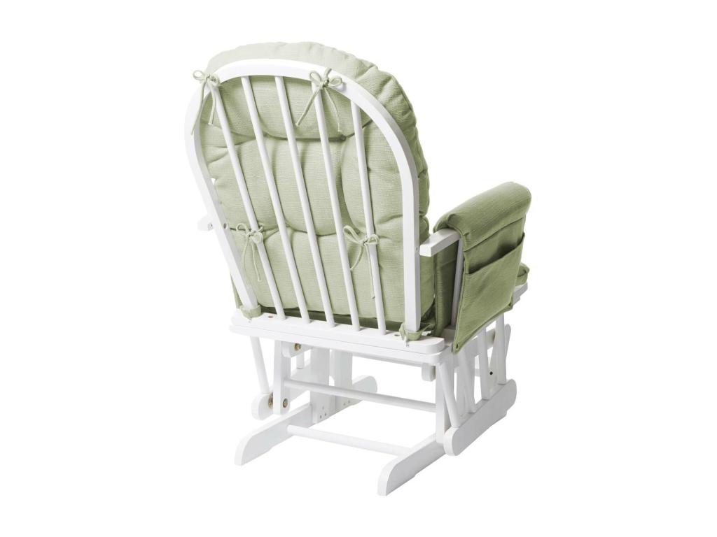 Fauteuil de relaxation fauteuil bois blanche 57x44x91 cm 04 0006826 XSIG47645
