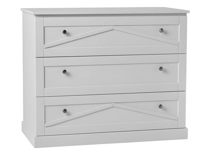 Lit bébé évolutif et Commode à langer Marie Blanc JACW28893
