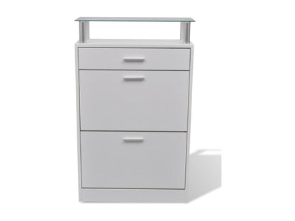 Meuble armoire à chaussure bois marron 63x24x104 cm 2002045 PRIH31117