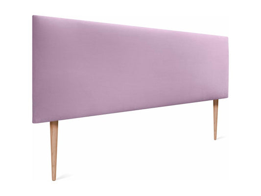 Artigeo Tête de Lit Velours Lisse 150x105 avec Pieds de Lit 150/160 - Rose PUHV23605