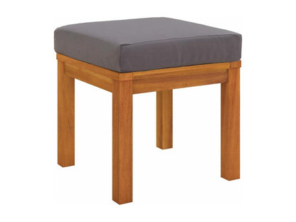 Ensemble à manger de jardin coussins 9 pcs Bois Artigeo GBFO10675