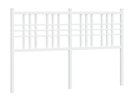 Tête de lit métal blanc 120 cm UITU54279