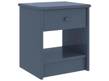 Table de chevet Gris clair 35x30x40 Bois de pin massif 2 BDMP14565