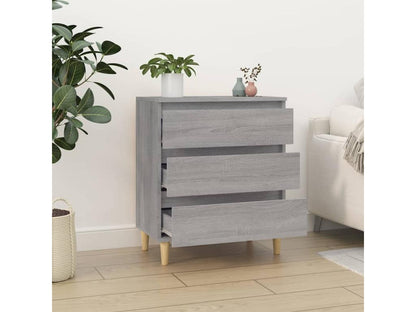 Buffet Artigeo gris 60x35x70 cm Bois d'ingénierie JXMV07628