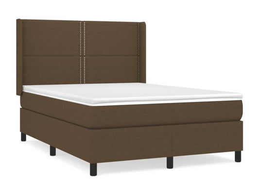 Sommier à Artigeo de lit avec matelas Marron foncé 140x190 YZDO35872