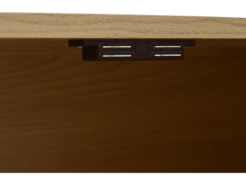 Buffet bas - 2 portes et 2 tiroirs - Naturel clair NDPT44407