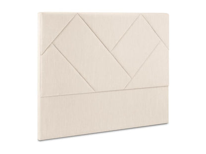Artigeo - Tête de lit Artigeo 180x120cm en tissu structurel beige clair - 180x8x120cm ORJK37013