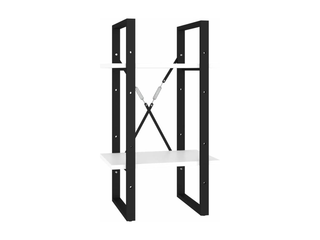 Bibliothèque à 5 niveaux Blanc 40x30x175 cm Bois ingénierie WPKL83596