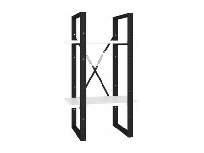 Bibliothèque à 5 niveaux Blanc 40x30x175 cm Bois ingénierie WPKL83596