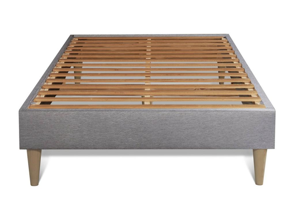 Ensemble matelas Chezlova PLUS 120x200 Ressorts ensachés Mémoire de forme Maxi épaisseur 7zones de confort sommier Chezlova gris PYMK59919