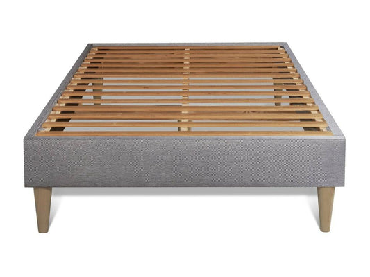 Ensemble matelas Chezlova PLUS 120x200 Ressorts ensachés Mémoire de forme Maxi épaisseur 7zones de confort sommier Chezlova gris PYMK59919
