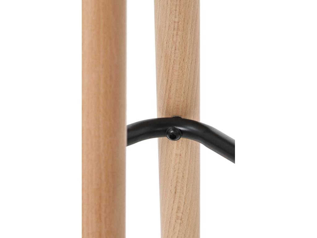 Tabouret de bar Chezlova métal bleue 51x50x101 cm 10 0004918 MIAH06162