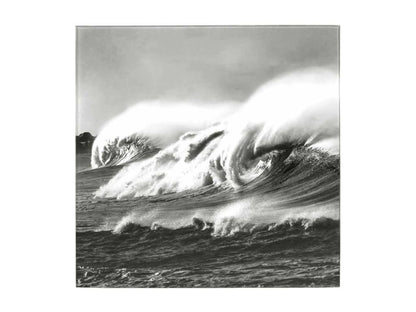 Table d'Appoint Design Vagues 41cm Noir DTMY95798