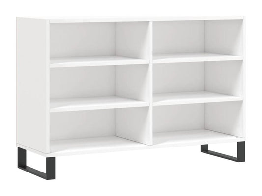 Buffet blanc brillant 103.5x35x70 cm bois d'ingénierie VJSS92468