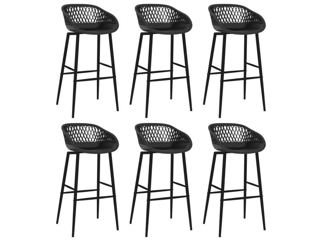Ensemble de bar 7 pcs Noir 15 HBZH58075