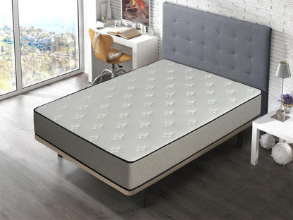 Matelas Ressorts ensaches 90x190 SPRING BASIC Epaisseur 25 CM Artigeo Ergonomique NTHY57645