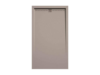 Receveur de douche Sable finition Lisse Chezlova CACH grille de couleur - 170x80 cm HBMN00583