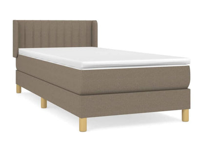 Lit à sommier tapissier avec matelas Artigeo 90x200 cm Tissu XPYW35403