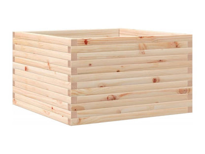 Jardinière 80x80x45.5 cm bois de pin massif BGNM11636