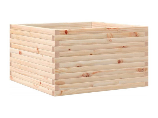 Jardinière 80x80x45.5 cm bois de pin massif BGNM11636