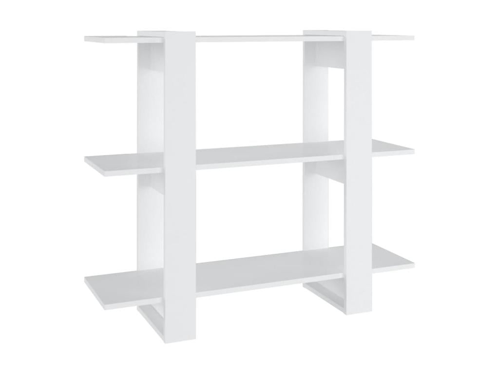 Bibliothèque-Séparateur de pièce Blanc 100x30x87 NXHQ02694