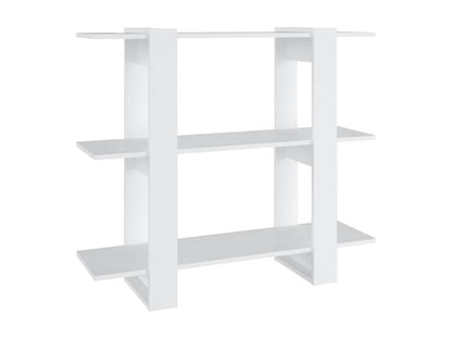 Bibliothèque-Séparateur de pièce Blanc 100x30x87 NXHQ02694